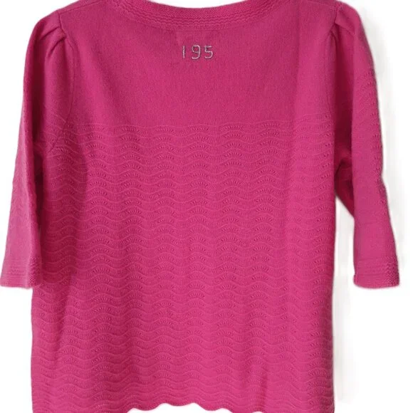Odd Molly 100% Cashmere NWT Soft Pursuit Sweater HOT PINK $309